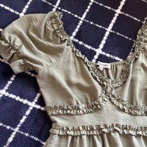 Women's Ruffled Dress